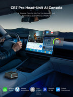 CB7 Pro CarPlay AI Box Android 13 with Camera for Baby Monitor