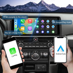12.3" Touchscreen Radio 4+64G Android 14 Double Din Car Radio Stereo for Toyota 4Runner 2010-2020 Built-in Wireless Carplay/Android Auto/GPS/Bluetooth/FM/AUX-in/SWC/Camera