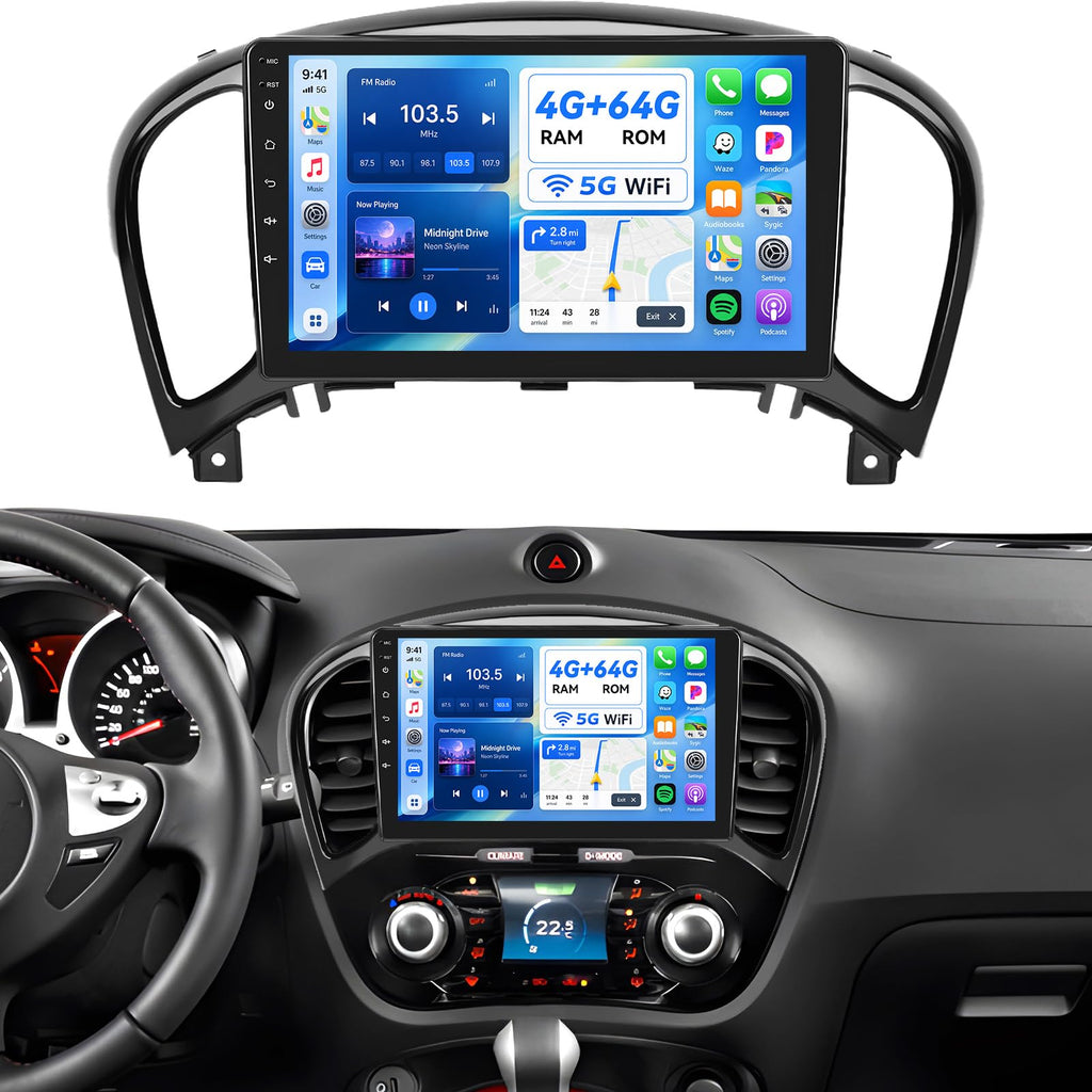 [6+128G] 8-Core Android 15 Car Radio Stereo for Nissan Juke 2011-2016