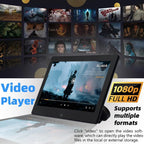 4K Android 13 Portable Car TV Headrest Monitor Back Seat 10.1 Inch Touch Screen Tablet Portable Multi-Media Video Player,Support Phone Wireless Mirror Link,WiFi HDMI/USB/SD Card &2G+32GB 2PCS