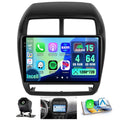 4G+64G Android 15 Radio for Mitsubishi Outlander Sport 2016-2022 Wireless CarPlay, 10'' Incell Full Touchscreen Stereo Android Auto Bluetooth 5G WiFi EQ FM RDS GPS WiFi SWC AHD Backup Camera