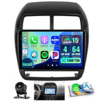 4G+64G Android 15 Radio for Mitsubishi Outlander Sport 2016-2022 Wireless CarPlay, 10'' Incell Full Touchscreen Stereo Android Auto Bluetooth 5G WiFi EQ FM RDS GPS WiFi SWC AHD Backup Camera
