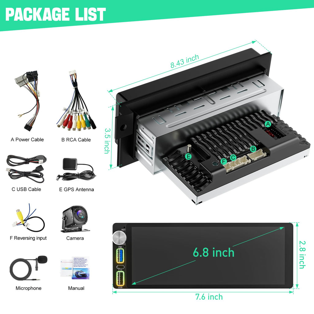 8 Core+128GB Car Radio Stereo for Dodge RAM &Jeep Wrangler &Grand Cherokee