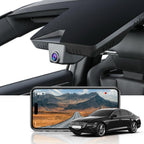 Front 4K Dash Cam for Genesis G80 2021-2025,Integrated OEM Look