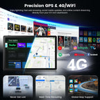 [4+64G] 11.5 inch Large Touch Screen for VW Tiguan 2006-2016: NHOPEEW 2000 * 1200P IPS Incell Touchscreen Tiguan Android Stereo - Carplay, Android Auto, 5G/WiFi, GPS, Custom Homepage + Backup Camera