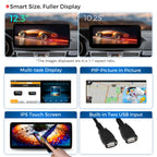 XTRONS 12.3 Inch Android 14 Car Stereo for Mercedes-Benz W212 S212 (2013-2014) NTG 4.5 4.7 System, IPS Touch Screen 4+64GB Global 4G Car Radio GPS Navigation Support Wireless CarPlay Android Auto