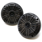 KICKER 6.5" Marine Speakers (2 Pair) Charcoal Salt Water Grills OEM Replacement Speakers