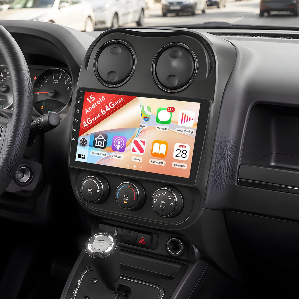 [8Core 6+128G]Android Car Radio for Jeep Compass Patriot 2010-2016 with GPS
