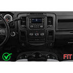 Double Din Car Stereo for Dodge Ram 1500 2500 3500 Radio Upgrade 2013-2018