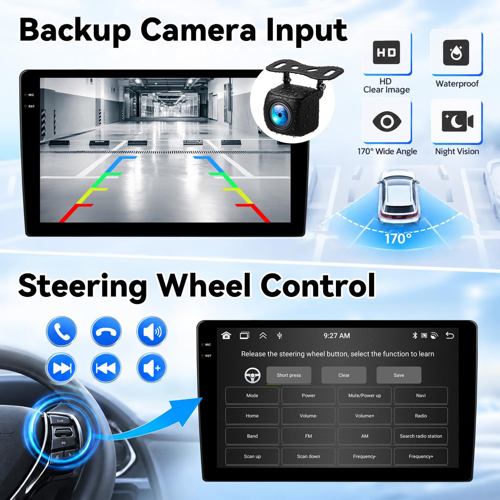 [4+128G] Android 15 Car Radio Stereo for Chevrolet Chevy Malibu 2009-2014
