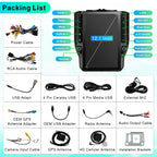 8 Cores 6+128G Radio Upgrade, 2019-2024 for Dodge Ram 1500 2500 3500 Truck Radio Upgrade,12.1 inch Vertical Touchscreen Support Wireless CarPlay Android Auto GPS Bluetooth FM SWC