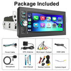 1.5 Din Car Stereo Radio GPS Navi Carplay Android Auto for 1995-2005 Chevy GMC Pontiac Tahoe Yukon Suburban Sierra S10 Blazer Jimmy Astro Safari C/K Silverado Lumina Camaro Corvette Grand AM Cavalier