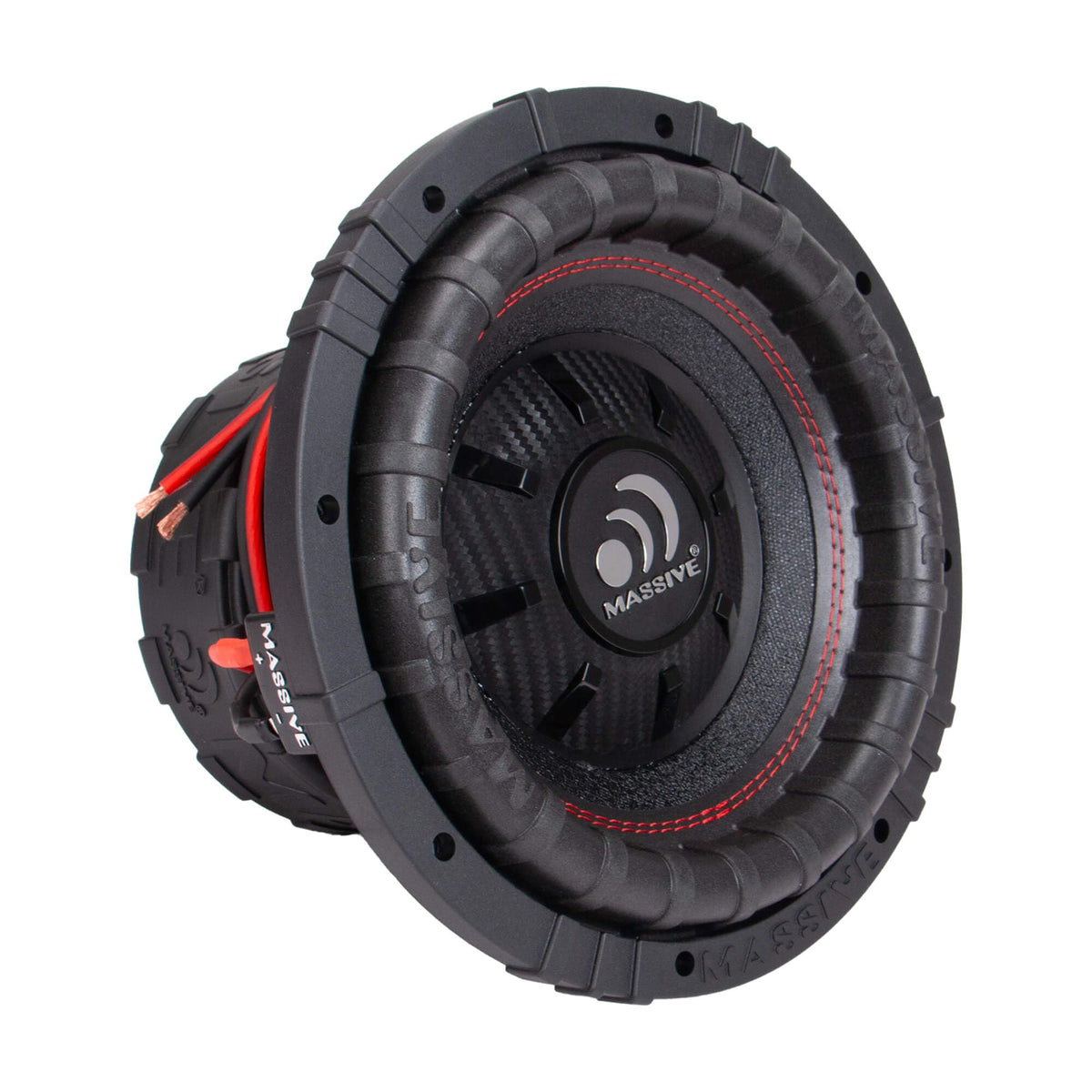 Massive Audio GTR104 | 10 1000 Watts RMS | 1500w MAX Dual 4 Ohm Subwoofer with Grill