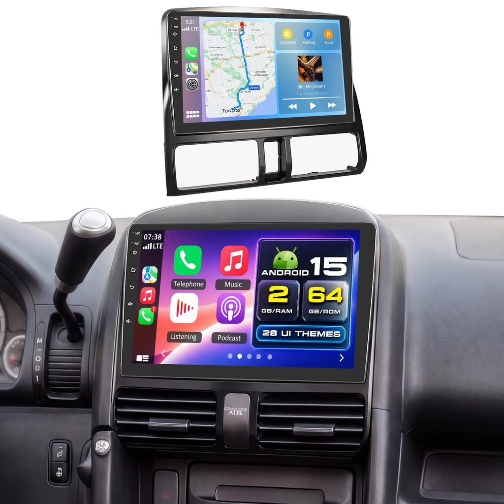 [Roinvou] Qualcomm 8 Core 4+64G 9" Car Radio for Honda CRV 2002-2006