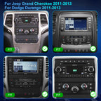 5GWiFi Car Radio for Jeep Grand Cherokee 2011-2013, Dodge Durango 2011-2013