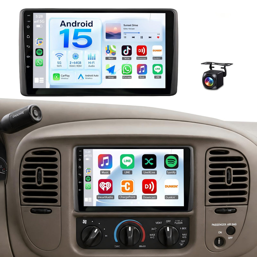 Upgrade Car Stereo Radio for Ford F150 1997-2004