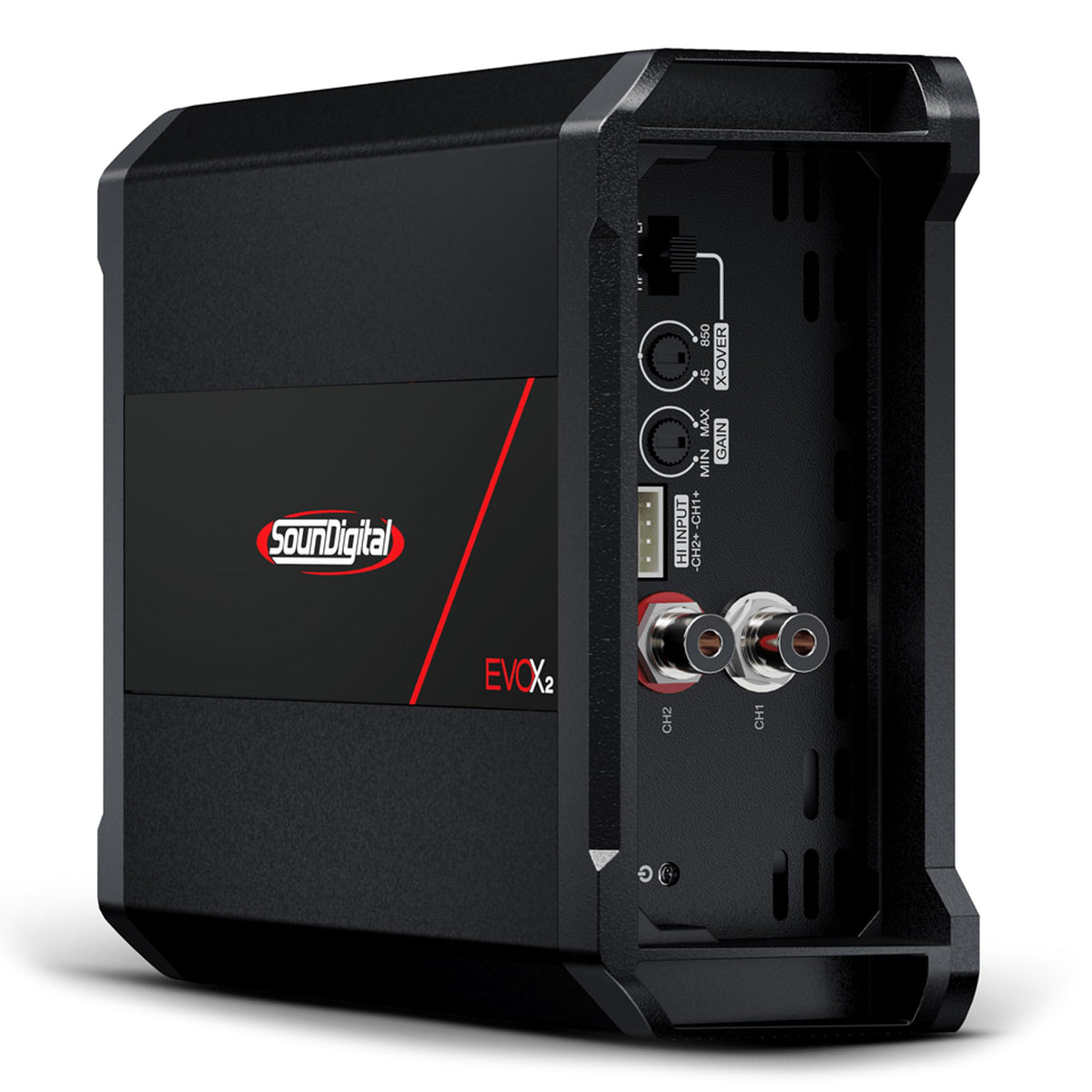 SounDigital EVOX2 1200.2-4 Ohm 2-Channel 1200W RMS Bridged Power Car Amplifier