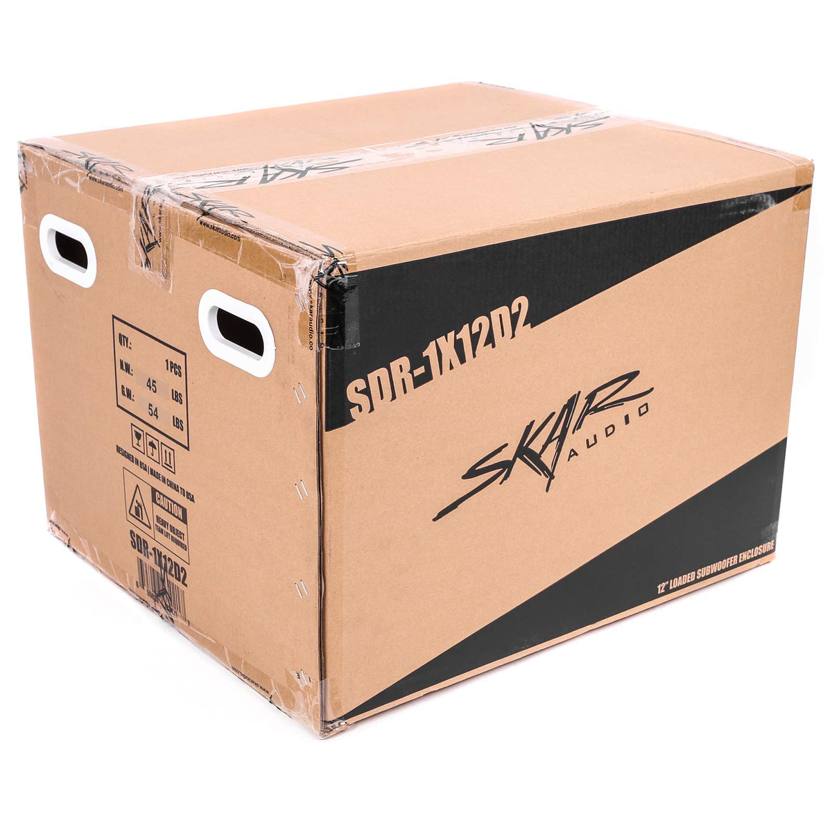 Skar Audio Single 12" 1200W Loaded Sdr Series Vented Subwoofer Enclosure | SDR-1X12D2
