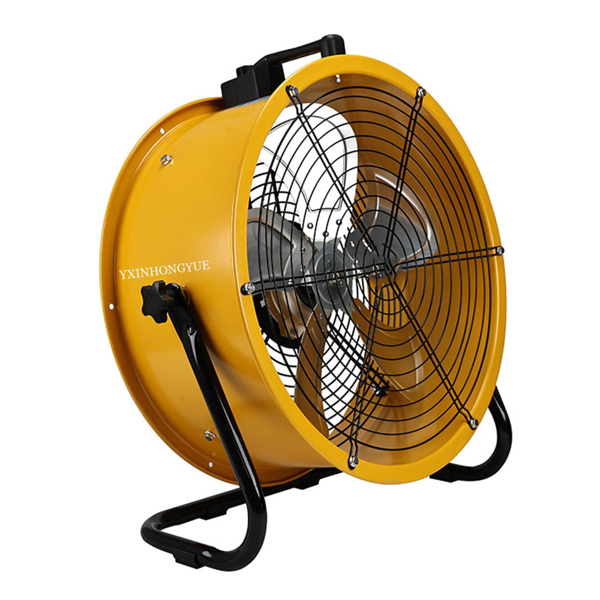 12 Inch Utility Exhaust Blower, Ideal for Workshops, Basements, Job Sites, and Air Extraction 1500W Low Noise Explosion-Proof Heavy Duty Cylinder Axial Fan,10 inches
