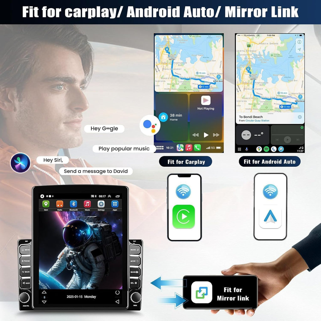 Car Radio Stereo for Nissan Frontier 2015 2016 2017 2018 2019 2020 2021