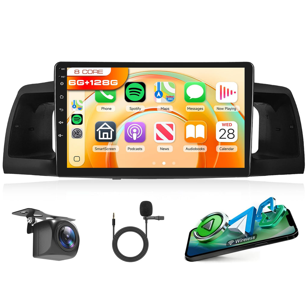 Rimoody 8 Core 6G+128G Android 15 Car Stereo for Toyota Corolla 2007-2012