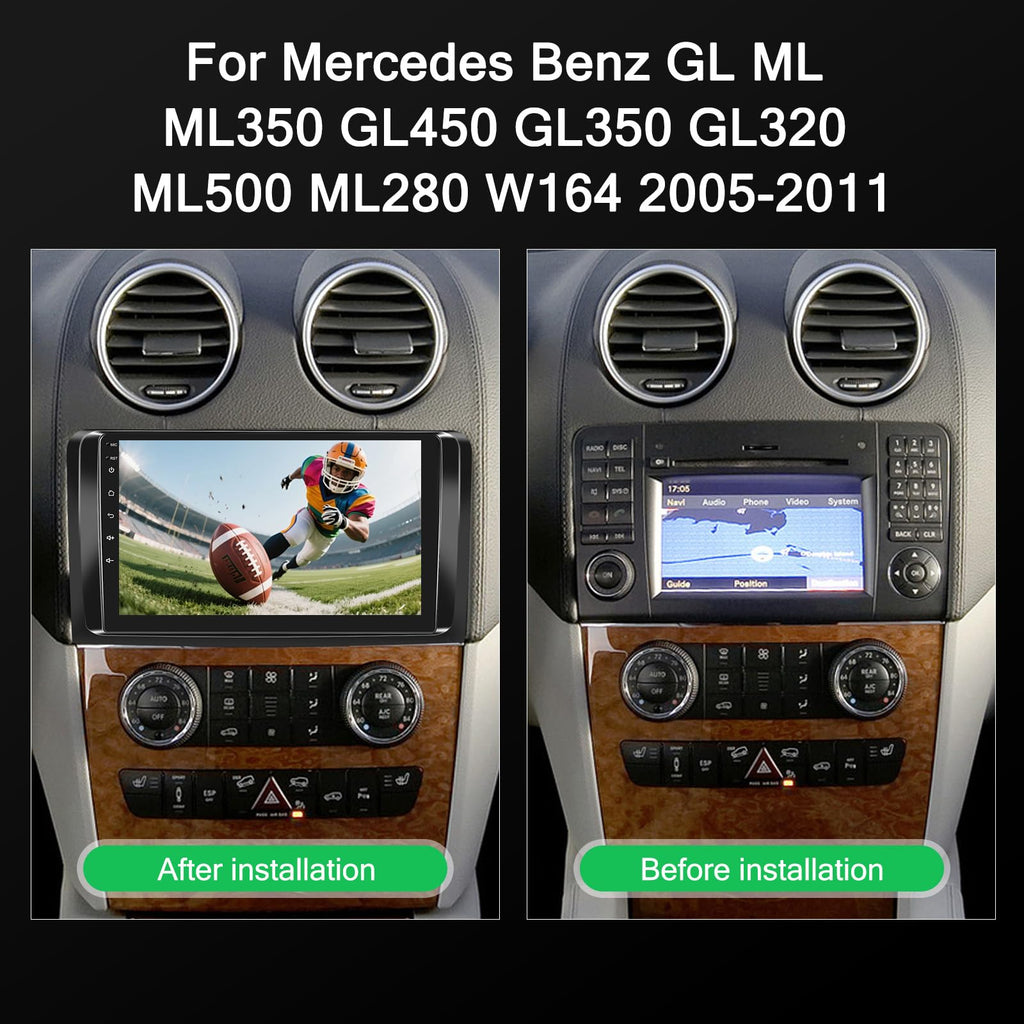 Car Radio for Mercedes Benz ML350 GL450 GL350 2005-2011