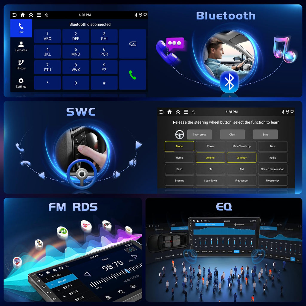 4+128GB Android 15 Car Stereo for Chevrolet Chevy Trax 2014 2015 2016, 9 Inch Incell Touchscreen Wireless CarPlay & Android Auto, Bluetooth, GPS Navigation, 5G WiFi, FM/RDS, AHD Backup Camera