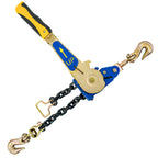 2 Pack 5/16"-3/8" EZ Ratchet Chain Binders with Grab Hooks