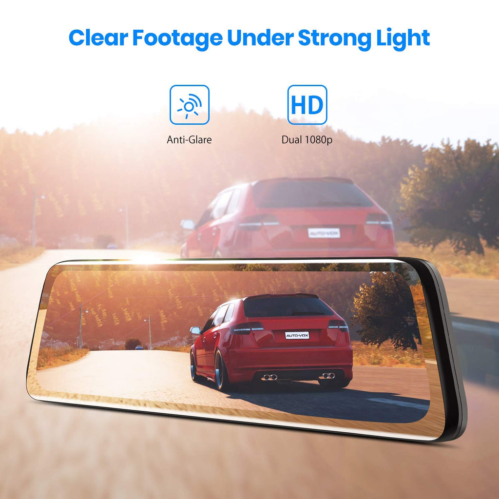AUTO-VOX V5PRO 1080P 9.35'' OEM Rear View Mirror Camera
