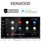 KENWOOD DMX8709S 6.8-Inch Capacitive Touch Screen, Car Stereo, Wireless CarPlay and Android Auto, Bluetooth, AM/FM Radio, MP3 Player, USB Port, Double DIN, 13-Band EQ, SiriusXM