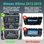 4+64G Upgraded Android 14 Car Radio Stereo for Nissan Altima 2013-2018