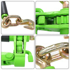 waltyotur 4PCS Foldable Chain Binder 5/16"-3/8" G70 7100lbs