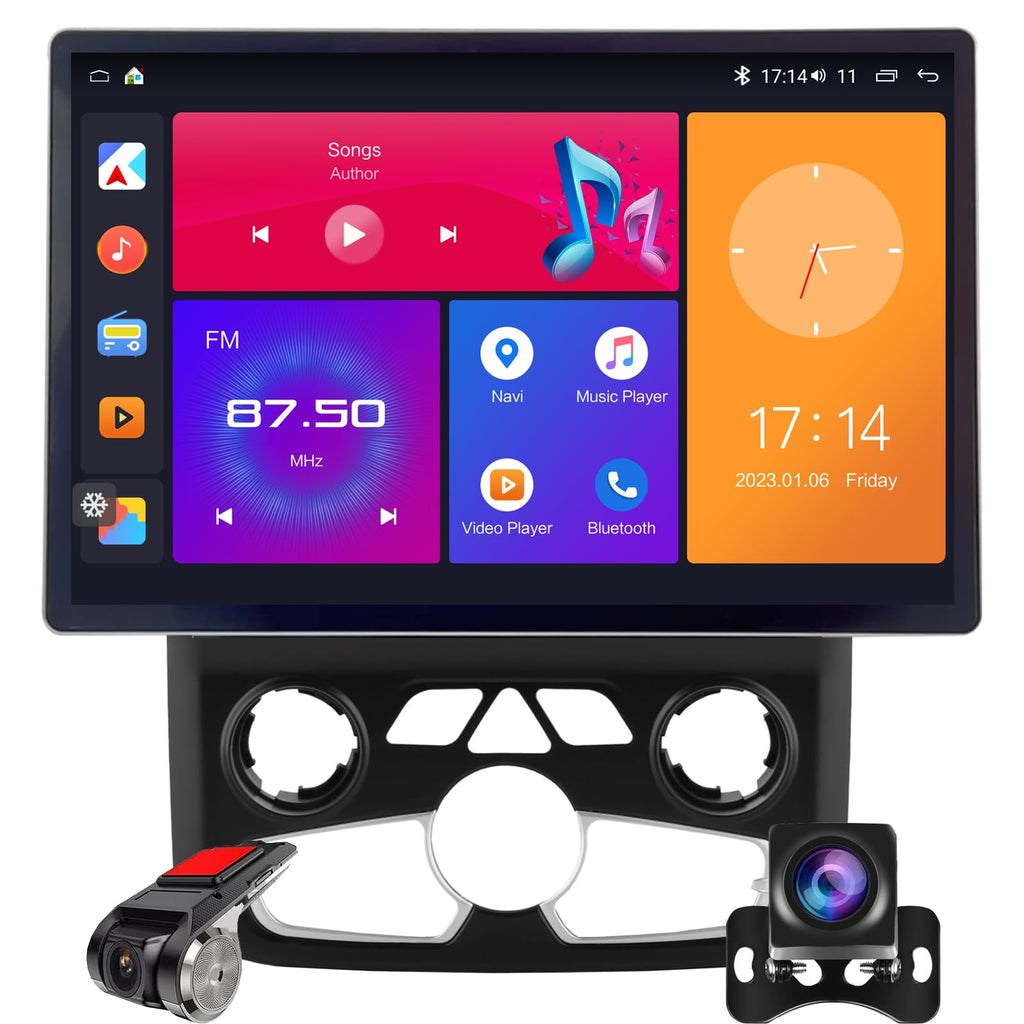 Car Radio for Dodge Ram 1500 2500 3500 2013-2018 Auto A/C 13.1 Inch Upgrade