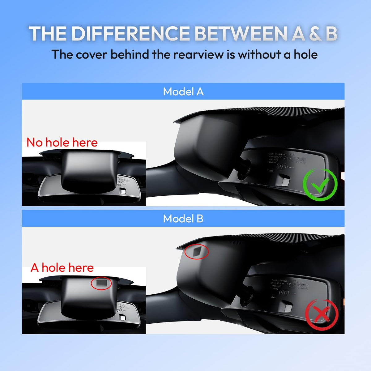 4K Dash Cam Front and Rear for Dodge Challenger 2015-2023 (Model A)
