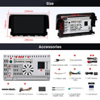XTRONS 9" Android Car Stereo for Honda Civic (2015-2022) IPS 4+64GB