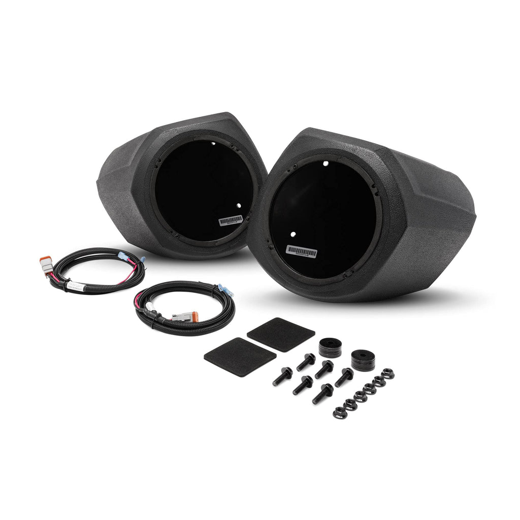 Rockford Fosgate RFGNRL-FSE 6.5" Front Speaker Enclosures (Pair) for Select Polaris General Models