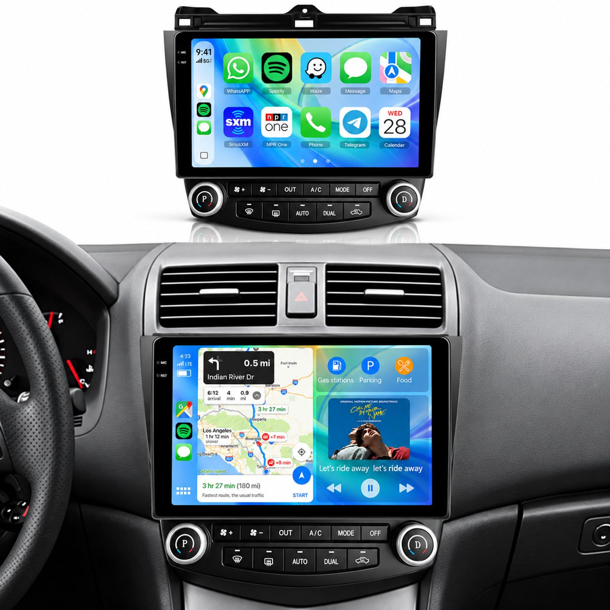 【360° Panoramic View】8Core 6G+128G Radio for Honda Accord 7th 2003-2007