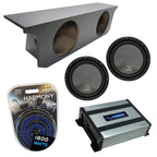 Loaded R124 Dual 12" Sub Box with Amp Fits 2007-2018 Jeep Wrangler JK