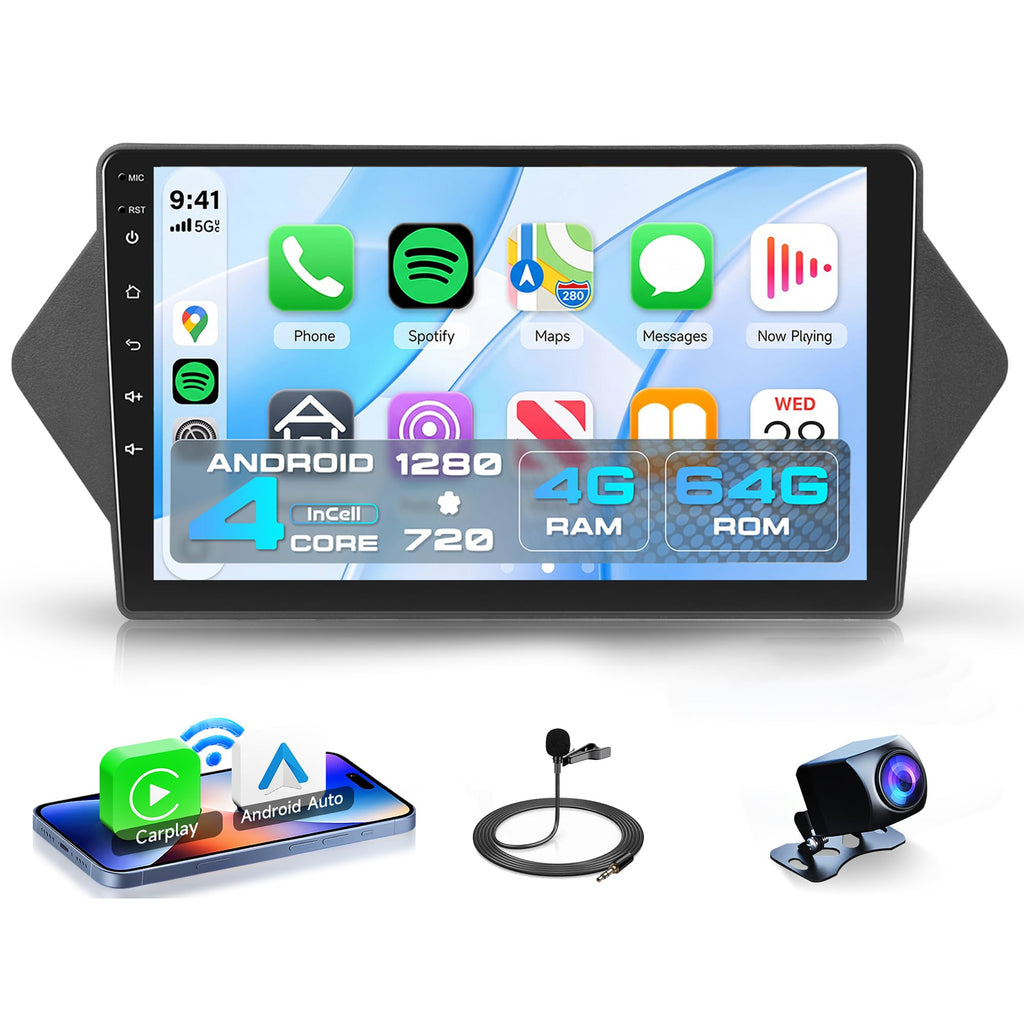 Rimoody 4G+128G Android Car Stereo for Honda Acura MDX Radio 2007-2013