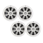 KICKER 6.5" Marine Speakers (2 Pair) Charcoal Salt Water Grills OEM Replacement Speakers