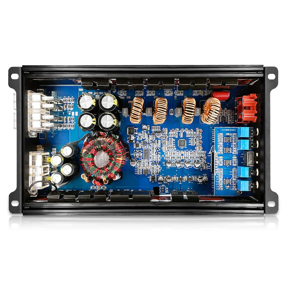 CT Sounds CT-150.4D Full-Range Class D 4 Channel Car Audio Amplifier, 1000 Watts RMS