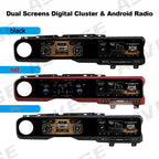 ASVEGE Dual Screens Android Car Stereo Radio for Jeep Wrangler JL 2018-2022