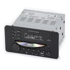 iRVHP2 Mechless Wallmount RV Stereo 2 Zones with Bluetooth HDMI ARC, App Control, AM/FM/App, NFC, USB Charging, Digital Surround Sound, Clock, CEC Support (2 Zones + 4 Speakers)
