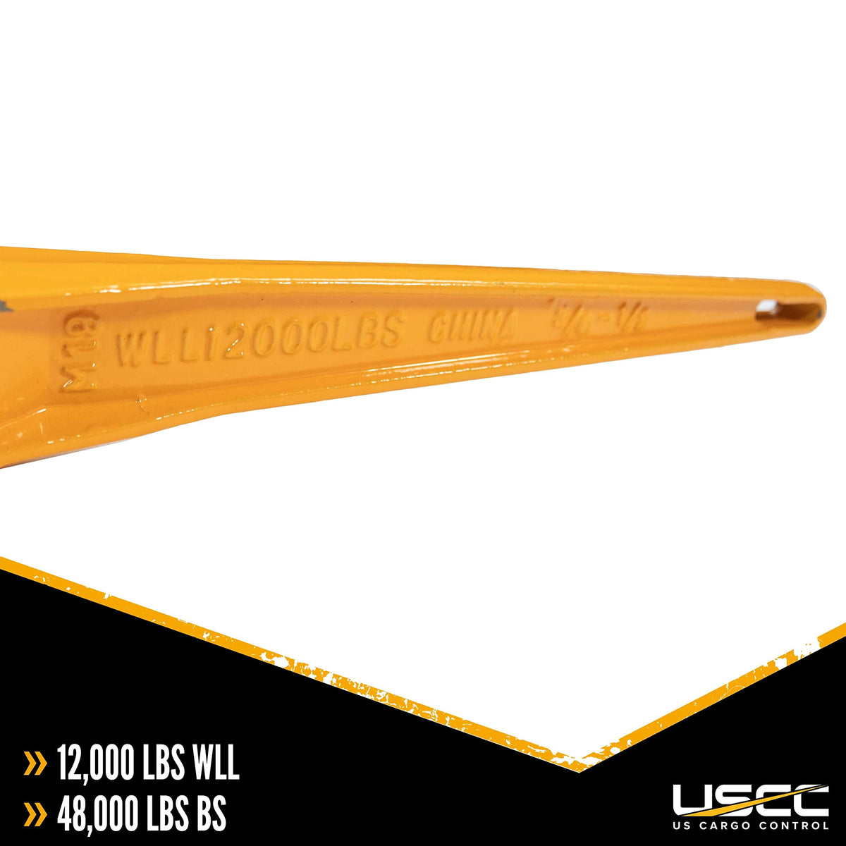 US Cargo Control Peerless Ratchet Load Binders for 3/8 Inch and 1/2 Inch Grade 70 Chain (2-Pack) - 12,000 LBS Working Load Limit, Use Ratchet Chain Binders for Flatbed Trailer, Hauling, Towing