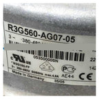 Centrifugal Fan 380-480V 50/60Hz Industrial Cooling Blower HVAC Ventilation System Component R3G560-AG07-05 for Air