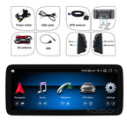 Android 8Core 4+64GB 10.25 inch HD1920 Screen Upgrade Display Monitor Multimedia Player GPS Navigation for Mercedes Benz C W204 (2011-2013) NTG4.5 4.7