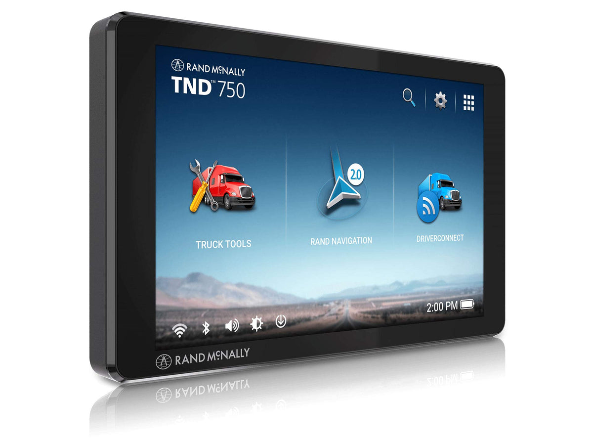 Rand McNally GPS Tablet, 6 Inch, Truck Navigation, Android, Real-Time Traffic, Fleet Management, RANDTAB6