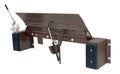 Vestil PP-2566 Steel Hand Pump Edge-O-Dock Leveler 66 in. Ramp Width x 29 in. Ramp Length 25,000 Lb. Capacity Brown
