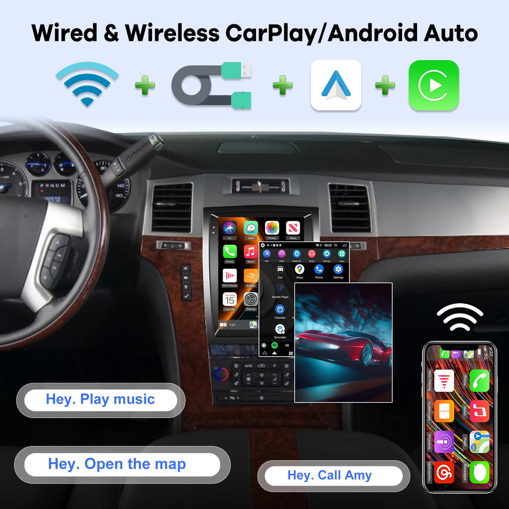 2G+64G 9.7 inch Screen for Cadillac Escalade Radio 2007-2014 Car Stereo