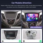 4+64G Android 15 Car Stereo for Hyundai Veloster 2011 2012 2013 2014 2015
